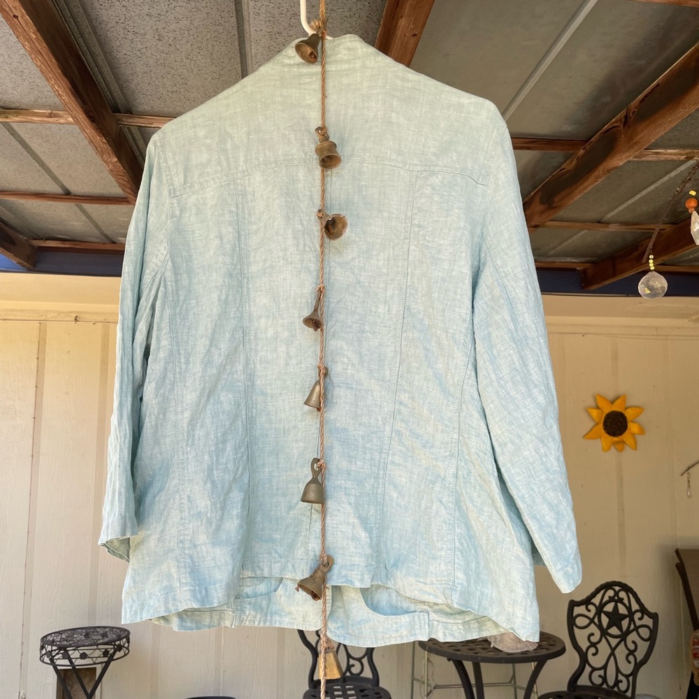 100% Linen Jacket - Picture 6 of 11